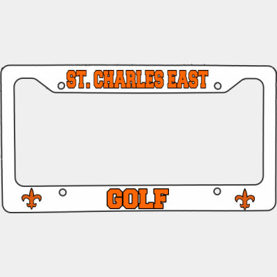 St. Charles East Golf License Plate Frame Thumbnail