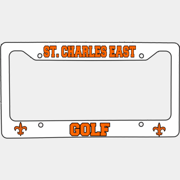St. Charles East Golf License Plate Frame Thumbnail