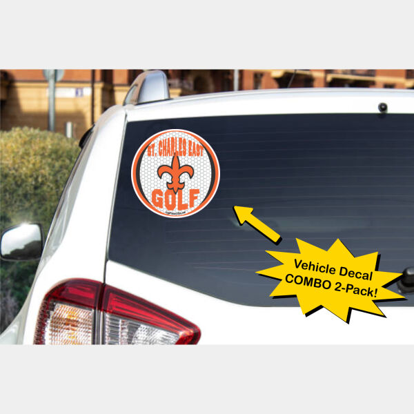 St. Charles East Golf Vehicle Decal (2-Pack) Thumbnail