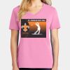 Ladies Core Cotton V Neck Tee Thumbnail